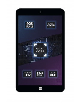 Zaphyr 8005W, Tablet 8" FHD, Intel Atom Z8350, 4Gb, 64Gb, Win10