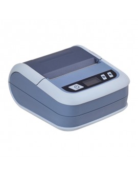 ILP-80 Portable BT, Impresora de tickets y etiquetas, 70mm/s, USB y BT, Gris, con funda incluida
